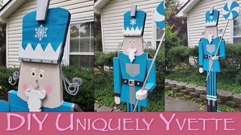 DIY: Over 6 foot tall LIFESIZE Christmas Nutcracker | Woodworking |