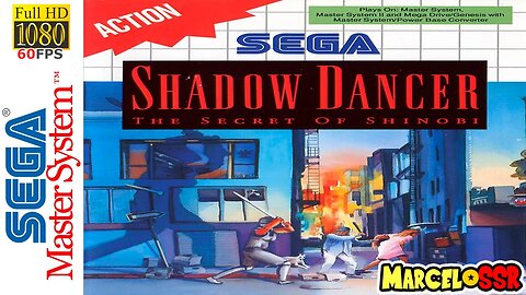 Shadow Dancer - The Secret of Shinobi (Master System) (Gameplay) (Playthrough)