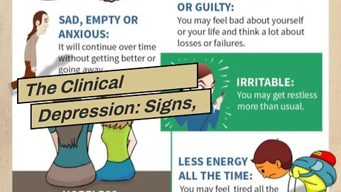 The Clinical Depression: Signs, Symptoms, and Sub-Types Diaries