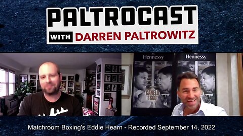 Matchroom Boxing's Eddie Hearn interview with Darren Paltrowitz
