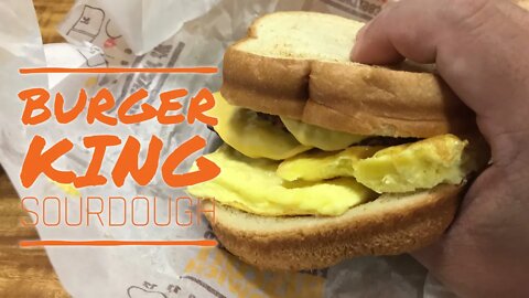 Burger King’s Double Sausage Breakfast Sourdough King Sandwich Review