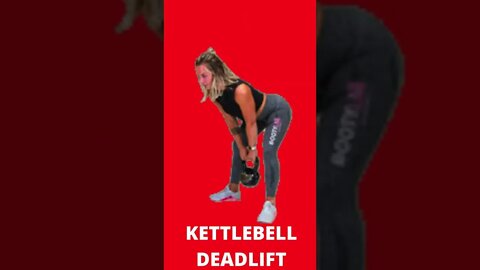 KETTLEBELL DEADLIFT WORKOUT #shorts