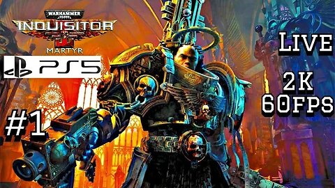 Warhammer 40K Inqisitor Martyr Ultimate Edition PS5 2K Livestream 01