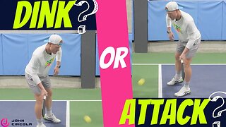 Dink or Attack? This One Tip Will Greatly Improve your Pickleball Attack Game (Pause Your Game Pt 3)