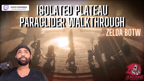 ISOLATED PLATEAU & PARAGLIDER WALKTHROUGH THE GREAT PLATEAU ZELDA BREATH OF THE WILD