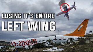 Landing an airplane with one wing | Not to crash