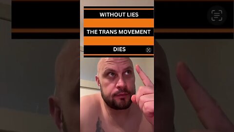 Without the lies the movement dies