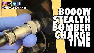 Charge Time 8000W Stealth Bomber Ebike | How Long Does It Take??