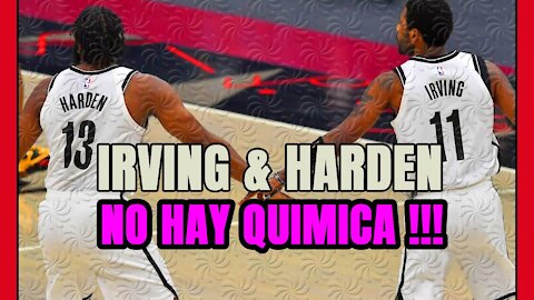 DESASTRE NETS! IRVING va por libre y no se entiende con JAMES HARDEN ¿SOLUCIONES?