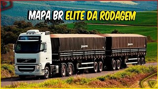 MAPA BR ELITE DA RODAGEM CONHECENDO OS TRECHOS ETS2