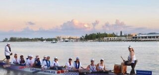 Breast cancer survivors paddle for the cure