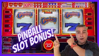 💥NEW Pinball Slot Machine Bonus Time!💥