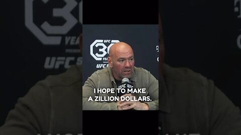 Dana White On, Nate Diaz Vs. Jake Paul.. “I Hope They Make A Zillion Dollars..!”👀🥊 #money #sports