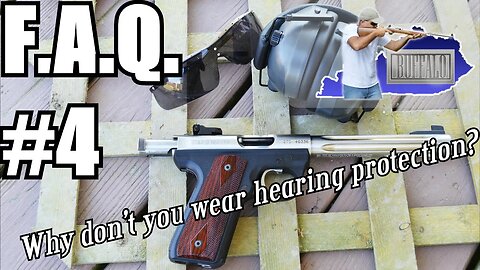 FAQ #4 Why don't you wear hearing protection?