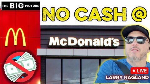 Breaking: McDonalds not taking cash!