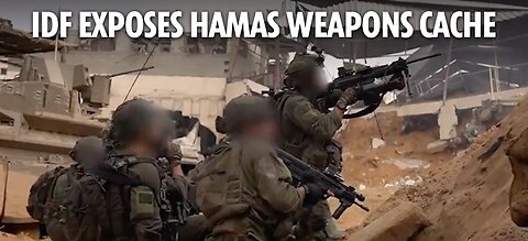 IDF exposes Hamas terror arsenal at university in Khan Younis
