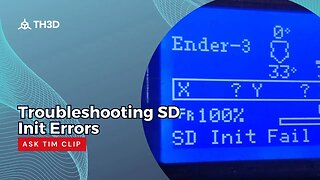 Troubleshooting SD Init Errors - Ask Tim Clip - 3/15/23