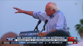 Senator Bernie Sanders to come to Bakersfield