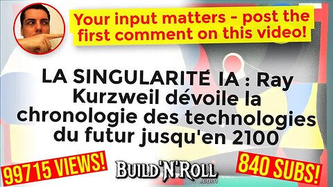 LA SINGULARITÉ IA : Ray Kurzweil dévoile la chronologie des technologies du futur jusqu'en 2100