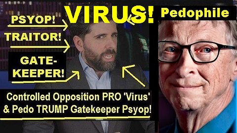 Controlled Opp PRO 'Virus' & Pedo TRUMP Gatekeeper Psyop 'The People's Voice' in Plain Sight!