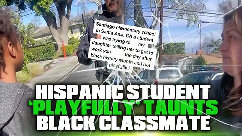 Hispanic Student 'Playfully' Taunts Black Classmate With A Rope At A California School