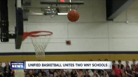 Unified basketball unites two WNY high schools