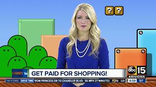 Get paid for shopping!