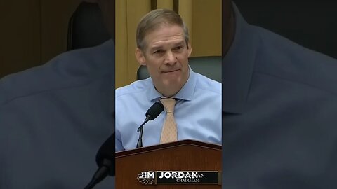 Jim Jordan, You Went Up Your Chain Of Commands With Your Concerns?