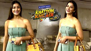 Khatron Ke Khiladi 13 देख रहे की नहीं ? Nyra Banerjee बोली पैपराजी से, खूबसूरत लुक में आईं नजर 💝📸