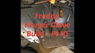 Freddy Kruger Glove Build - Part 10 - Nightmare in My Garage - Halloween Build