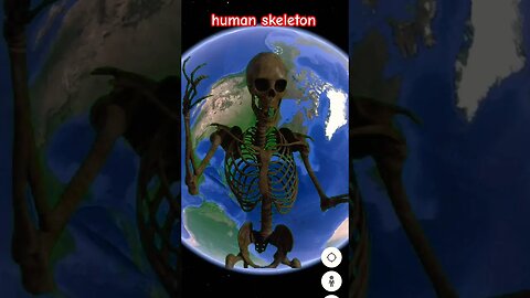 I Found human skeletons💀 GoogleEarth Studio|Scary in google #googleearth #Shorts #world#reels#scary