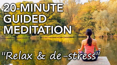 Guided meditation to help you relax and de-stress, find a calm mind