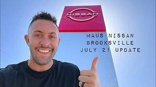 Maus Nissan of Brooksville Update! Getting Closer!!