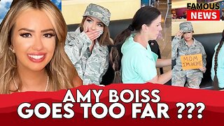 Tik Tok Star Amy Boiss Goes Too Far With Viral Video ??? | FAMOUS NEWS
