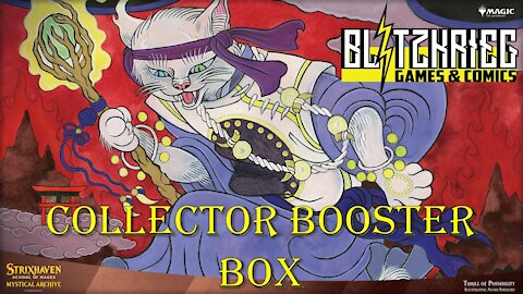 BH Opens Magic Strixhaven Collector Booster Box STX School of Mages