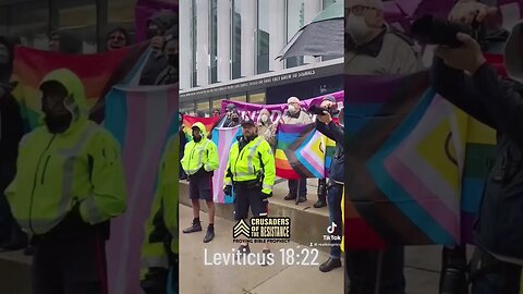Leviticus 18:22 #Bible #Prophecy #DragQueen #StoryTime #Satan #Baphomet #LGBT #Toronto