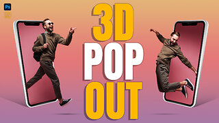 Photoshop Tutorial: Create a Stunning 3D Pop Out Effect