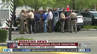 Las Vegas police involved in Centennial Hills shooting