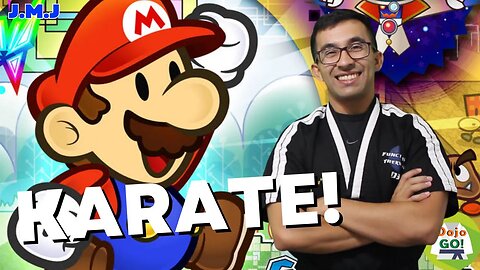 20 Minute Karate For Kids | Paper Mario | Dojo Go!