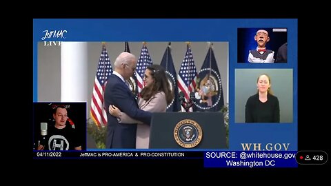 Biden being creepy while talking about coming after our guns 😬😬😬