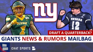 NY Giants Rumors Q&A: Sign JC Tretter? + Giants Draft Rumors On Christian Watson & Carson Strong