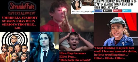 Ellen Page becomes a transgender man, Elliot, Vanya, Umbrella Academy Season 3 in trouble?