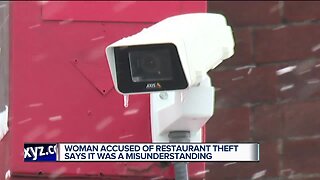 Woman accused of restaurant theft says it was a misunderstanding