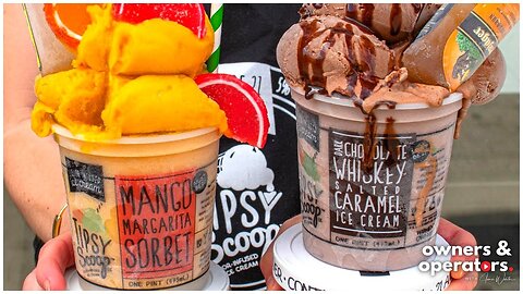 The Secret Behind Viral Sensation Tipsy Scoop's Ice Cream & Their Success | Owners & Operators