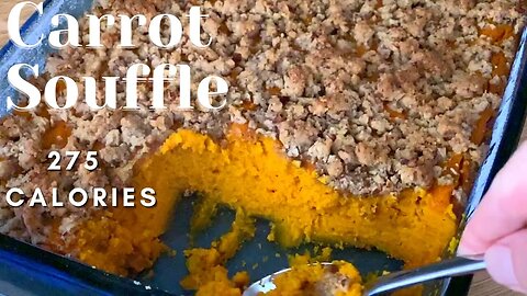 Carrot Souffle Thanksgiving Side Dish #Shorts