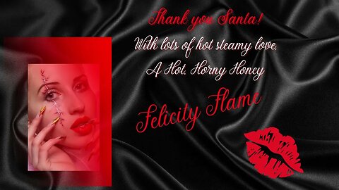 A Naughty, Sexy Girl's Santa Claus List #lovepoetry