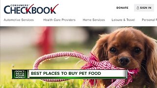 Best places to buy pet food