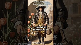 Tulip Mania of the 17th Century | Weird History Facts #shorts #story #history #historyfacts