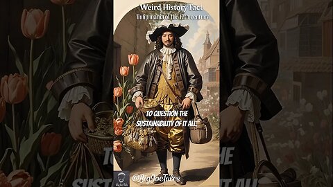 Tulip Mania of the 17th Century | Weird History Facts #shorts #story #history #historyfacts