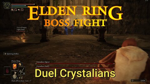 Elden Ring : Boss Fight - Dual Crystalians